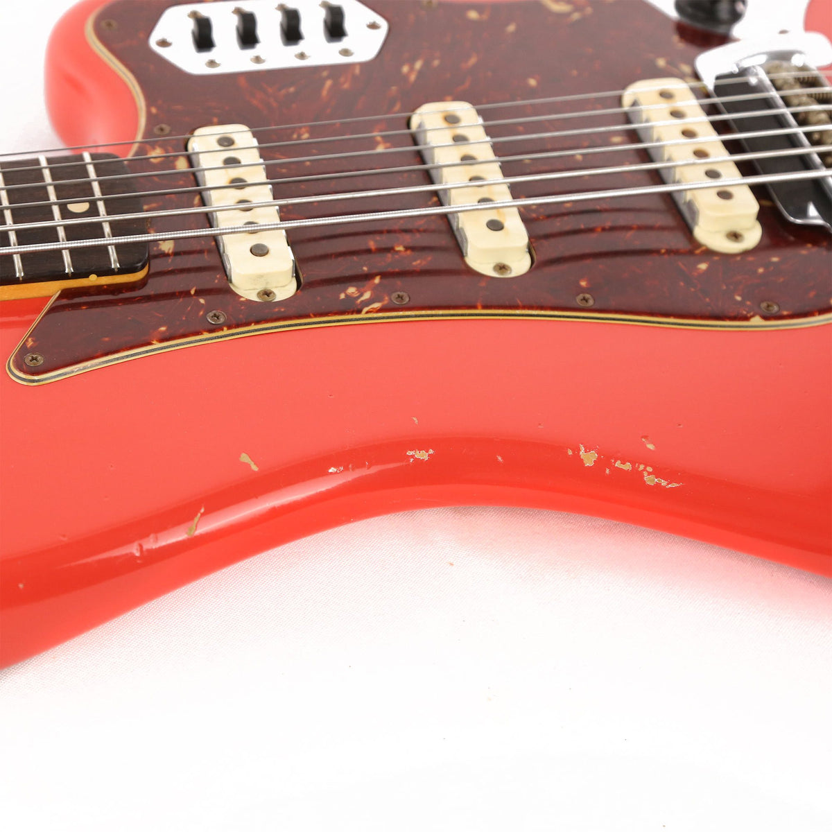 Fender Custom Shop Bass VI Relic Fiesta Red 2009 — 11