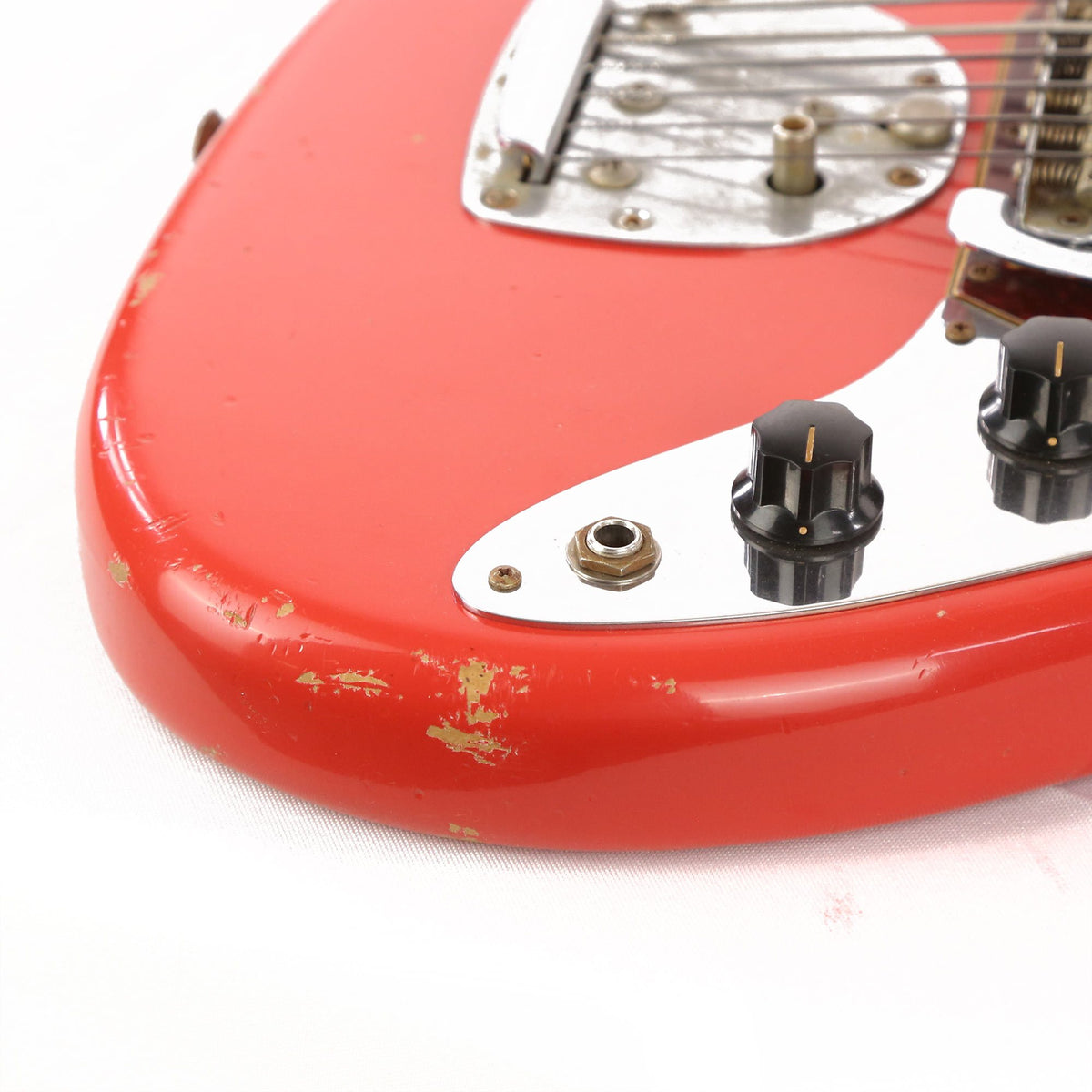 Fender Custom Shop Bass VI Relic Fiesta Red 2009 — 9