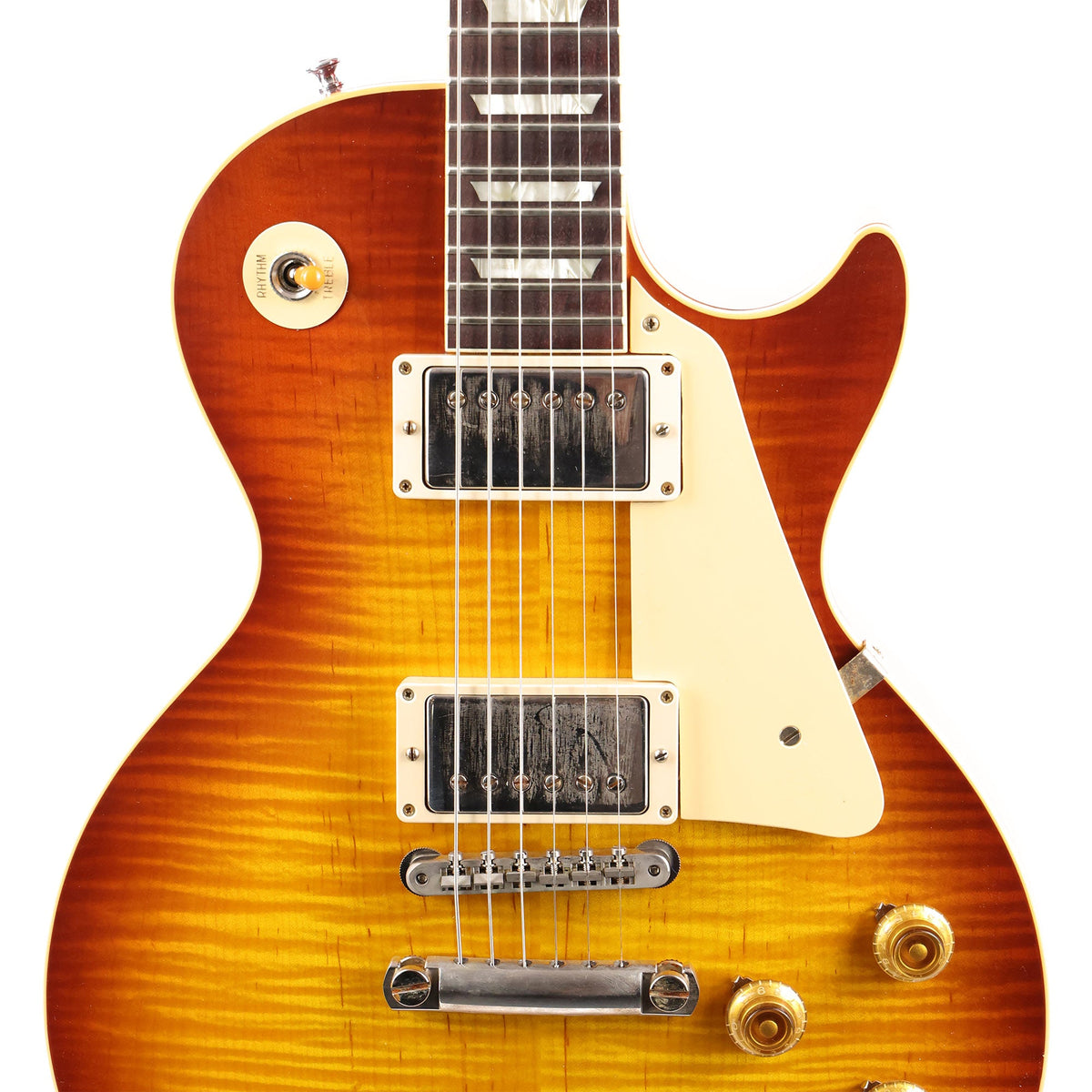 Gibson Custom Shop 1959 Les Paul Reissue Antiquity Burst Made 2 Measure — 6