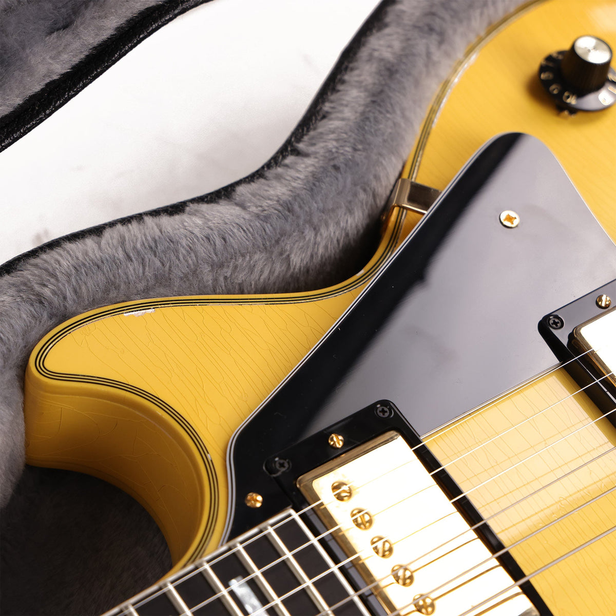 Gibson Custom Shop '74 Les Paul Custom Murphy Lab Aged Classic White Made 2 Measure — 11