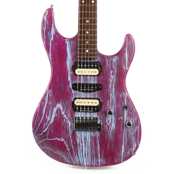 ESP Custom Shop Snapper Driftwood Indigo Purple and Blue Filler 2019