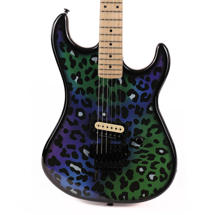 Kramer Custom Graphics Series Baretta Feral Cat Rainbow Leopard