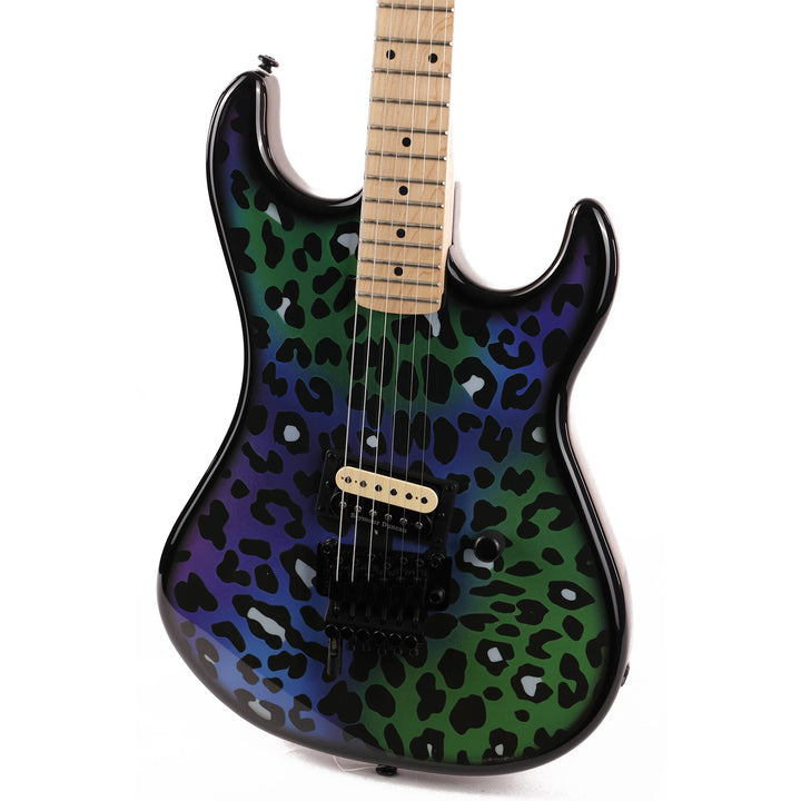 Kramer Custom Graphics Series Baretta Feral Cat Rainbow Leopard