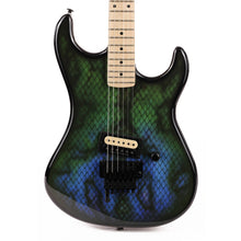 Kramer Custom Graphics Series Baretta Viper Snakeskin Green Blue Fade