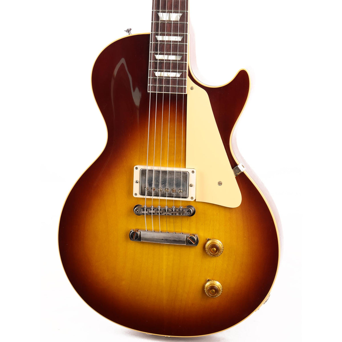 Gibson Custom Shop 1958 Les Paul Single Pickup Made 2 Measure VOS Iced Tea — 7