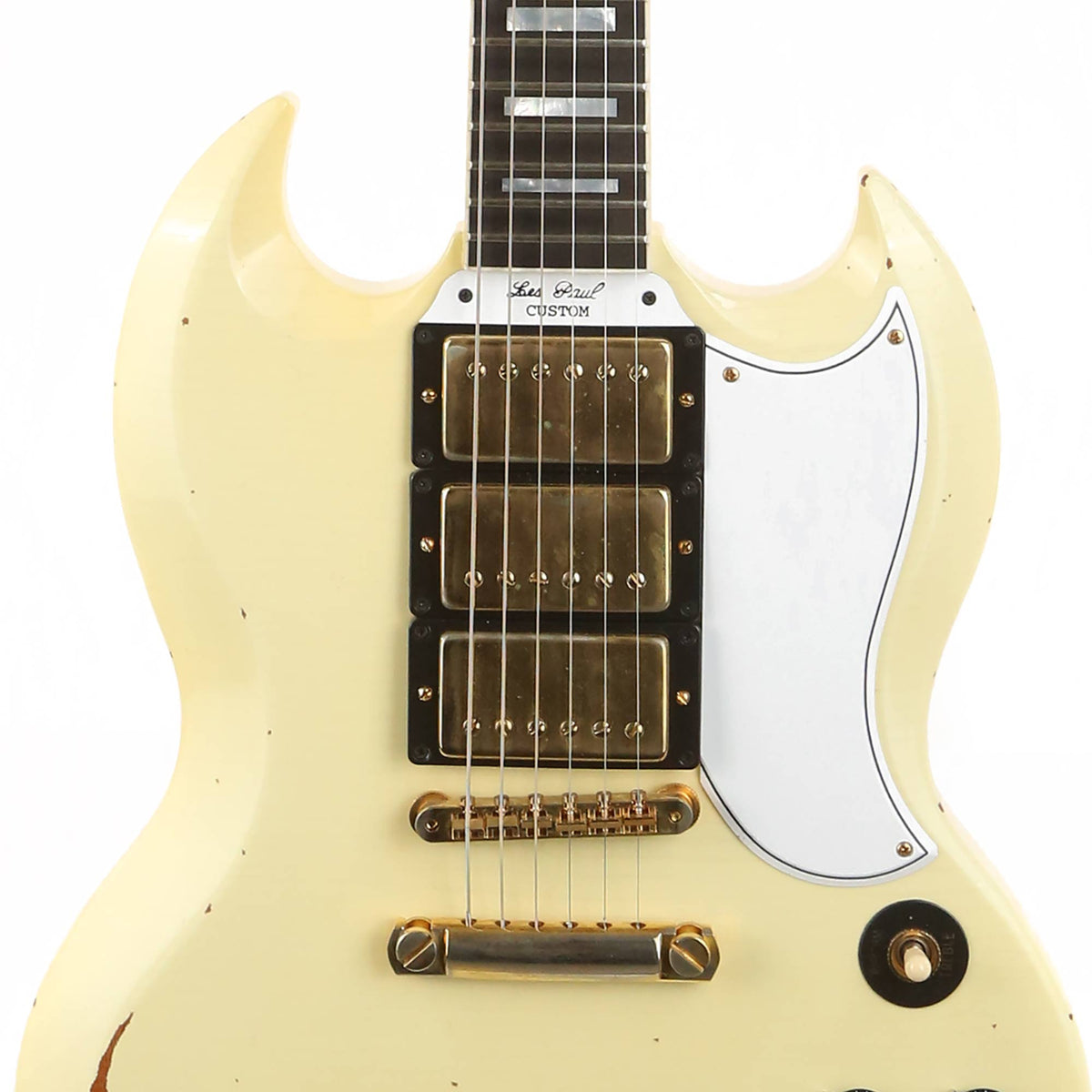 GIbson Custom Shop SG Custom Classic White Heavy Aged 2019 — 6
