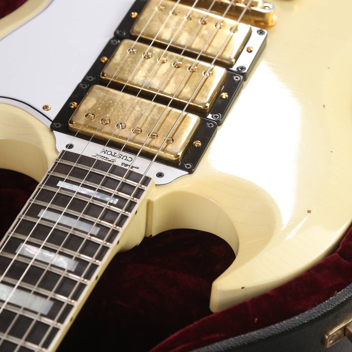 GIbson Custom Shop SG Custom Classic White Heavy Aged 2019 — 8
