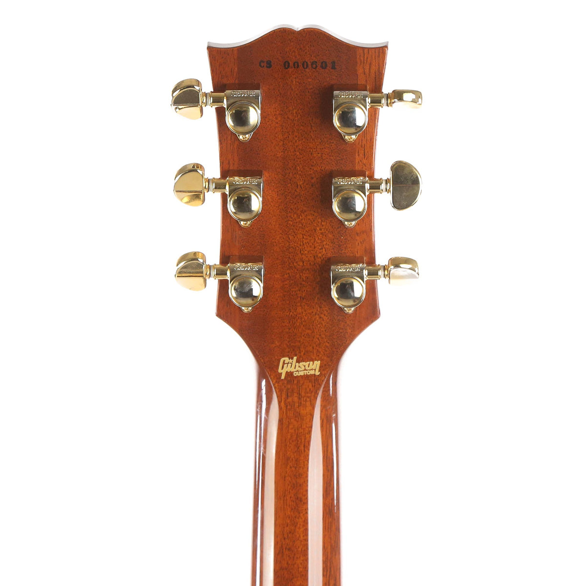 Gibson Custom Shop Les Paul Custom Mahogany Top Walnut Stain Made 2 Measure 2020 — 5