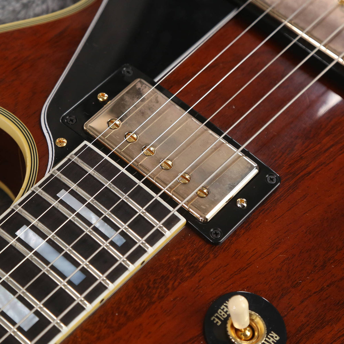 Gibson Custom Shop Les Paul Custom Mahogany Top Walnut Stain Made 2 Measure 2020 — 8