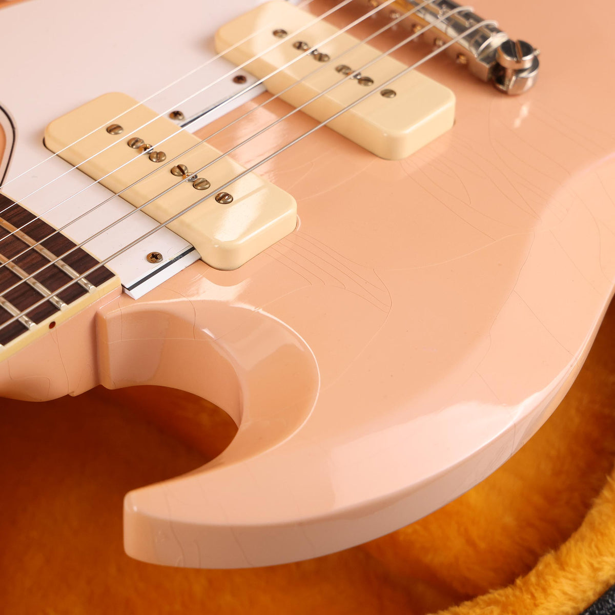 Gibson Custom Shop SG Special Shell Pink Lightly Aged Made 2 Measure — 7