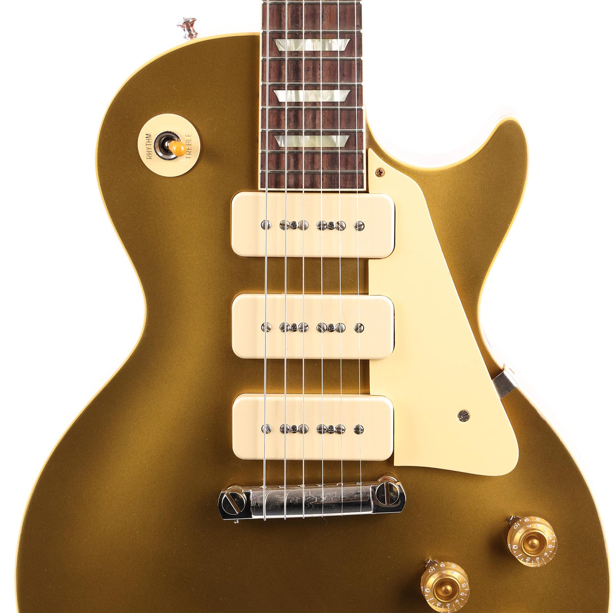 Gibson Custom Shop 1954 Les Paul Standard Made 2 Measure Triple P-90 Used — 6
