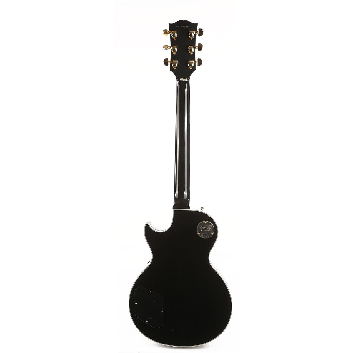 Gibson Custom Shop Les Paul Custom Natural Top Ebony Body Made 2 Measure 2020 — 3