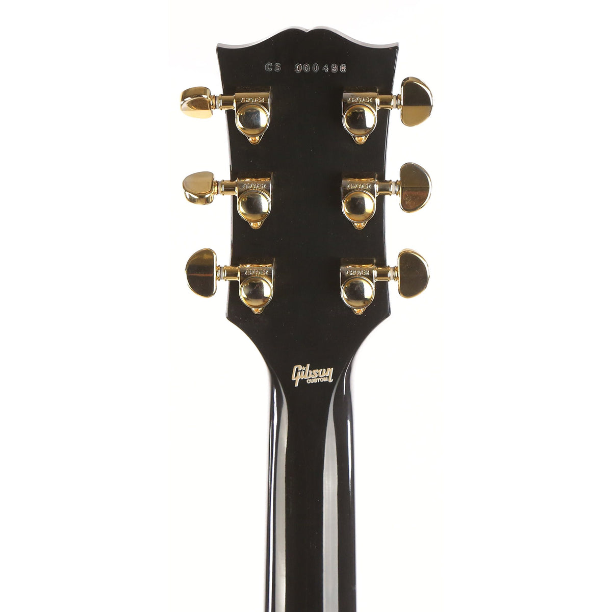 Gibson Custom Shop Les Paul Custom Natural Top Ebony Body Made 2 Measure 2020 — 5