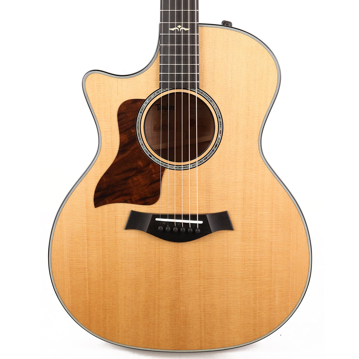 Taylor 614ce V-Class Grand Auditorium Left-Handed Acoustic Brown Sugar Stain — 1