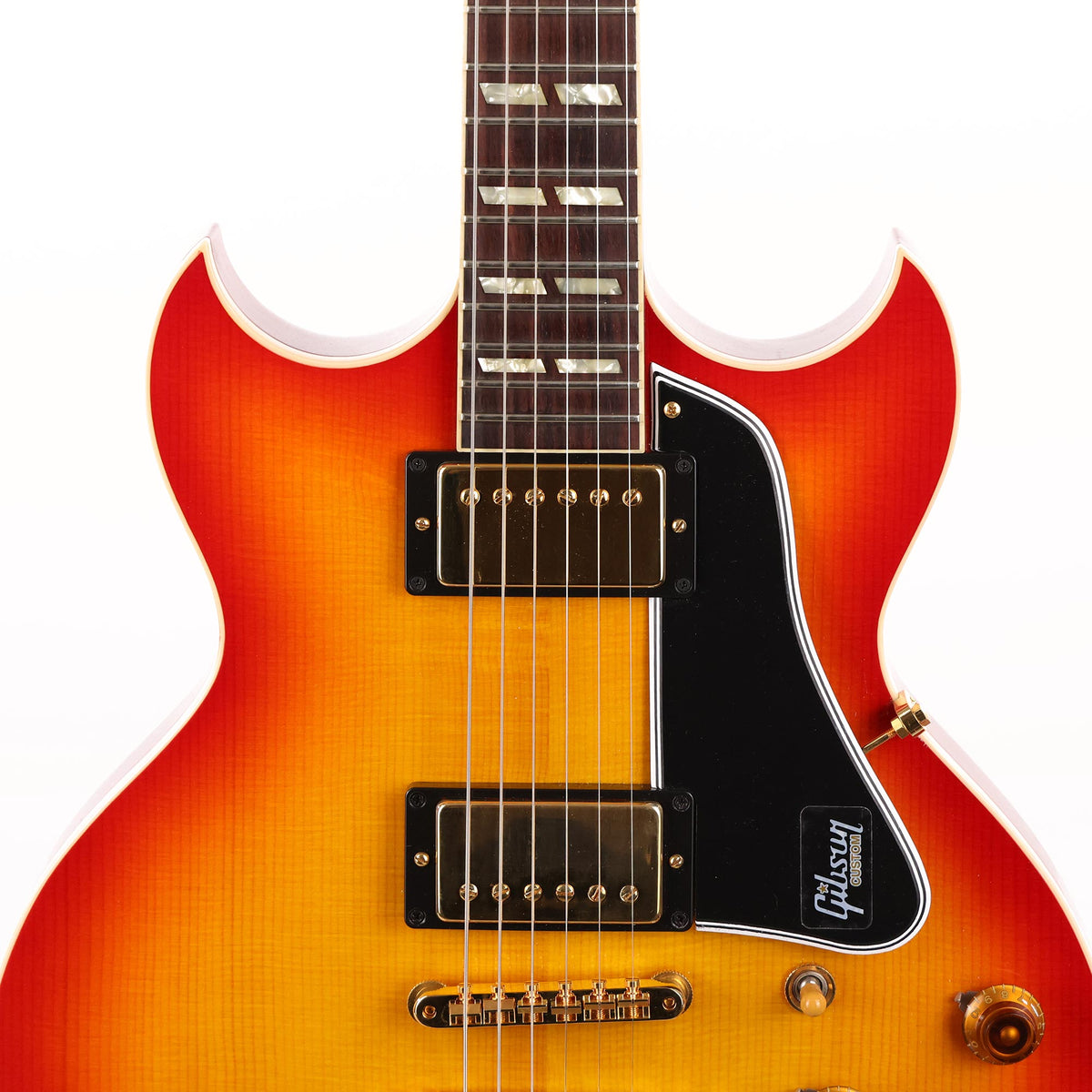 Gibson Custom Shop Johnny A. Spruce Top Heritage Cherry Sunburst — 6