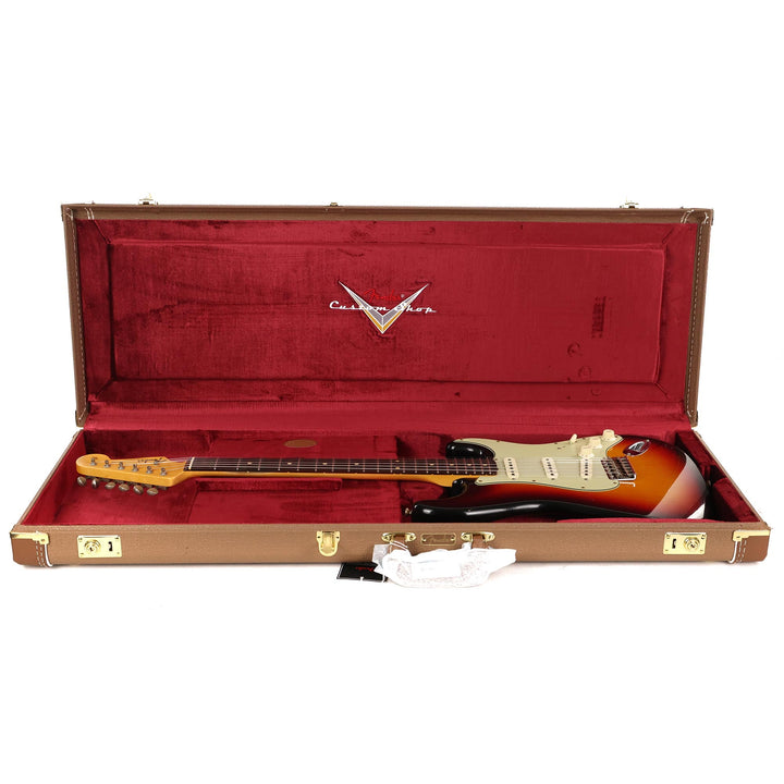 Fender Custom Shop 1962 Stratocaster Journeyman Relic 3-Tone Sunburst 2023