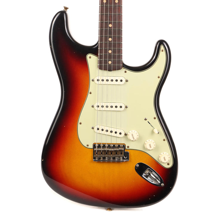Fender Custom Shop 1962 Stratocaster Journeyman Relic 3-Tone Sunburst 2023