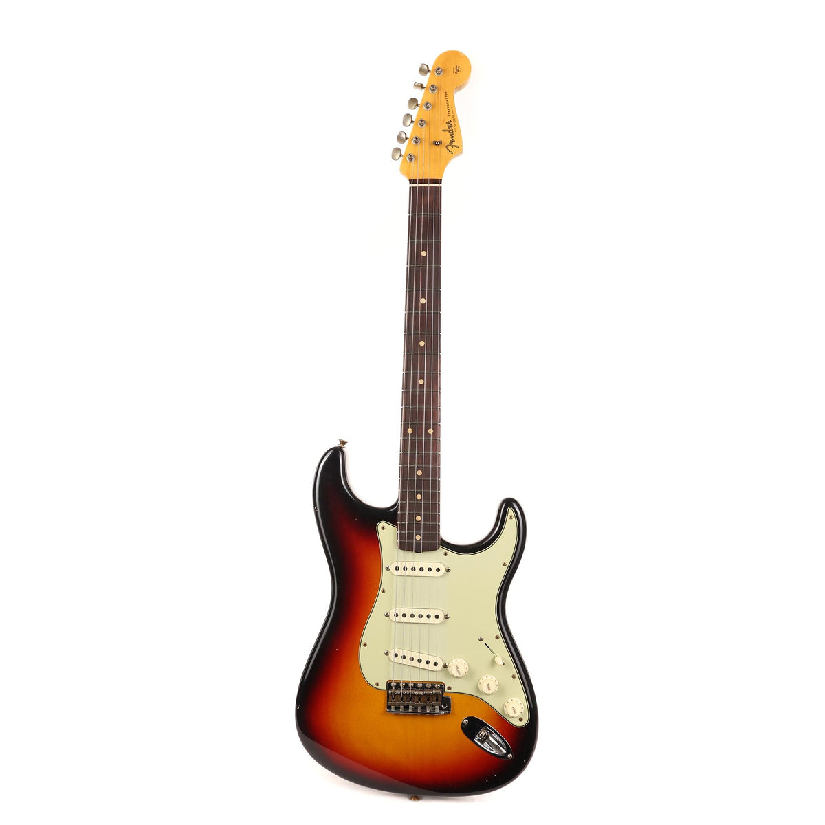 Fender Custom Shop 1962 Stratocaster Journeyman Relic 3-Tone Sunburst 2023 — 2