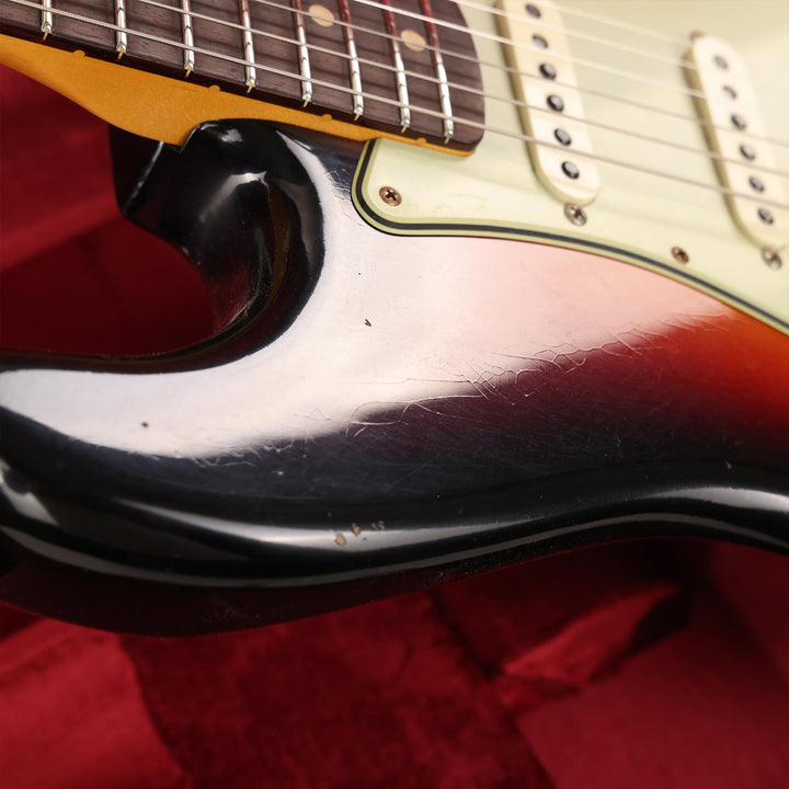 Fender Custom Shop 1962 Stratocaster Journeyman Relic 3-Tone Sunburst 2023