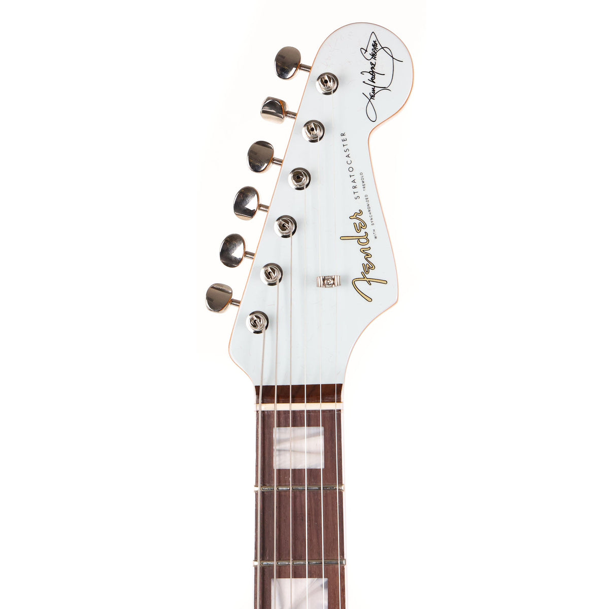Fender Kenny Wayne Shepherd Stratocaster Transparent Faded Sonic Blue — 4