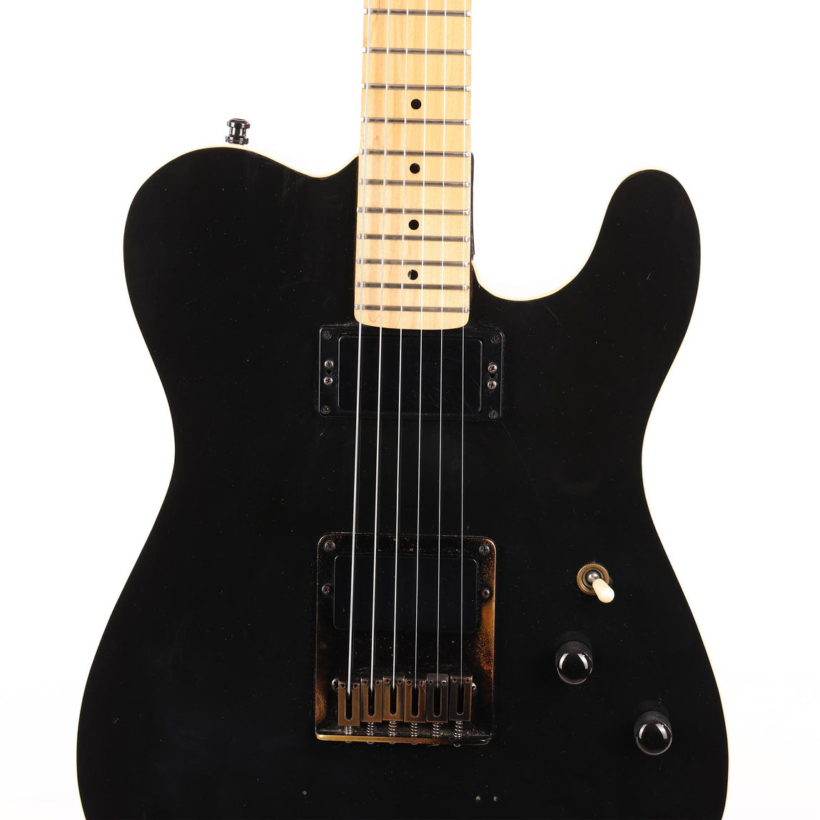 Schecter PT Dallas-Era Guitar Black 1985 | The Music Zoo
