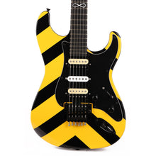 GJ2 Glendora Black and Yellow Graphic Guitar