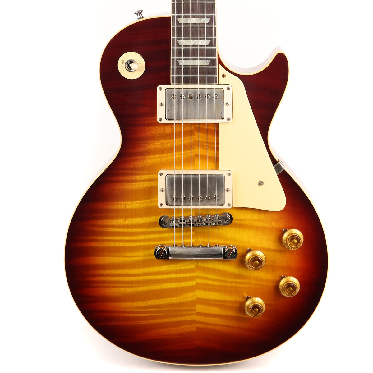 Gibson Custom Shop Monster Neck 1959 Les Paul Bourbon Burst Made 2 Measure — 1