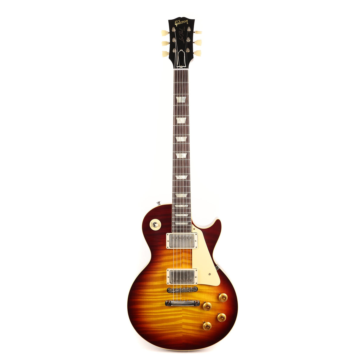 Gibson Custom Shop Monster Neck 1959 Les Paul Bourbon Burst Made 2 Measure — 2
