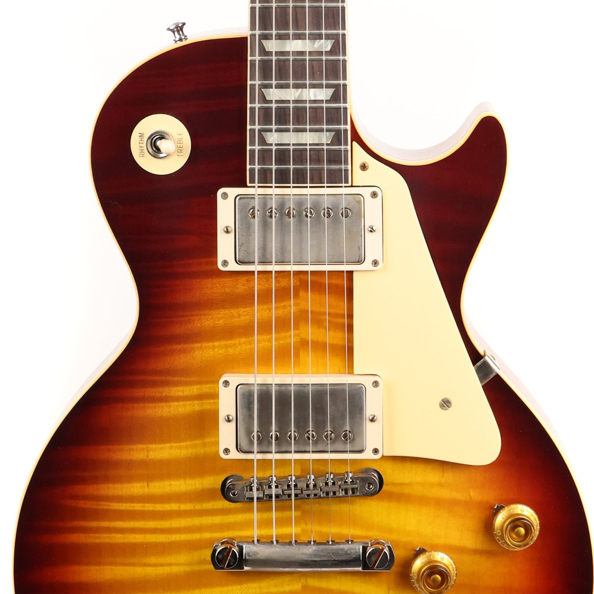 Gibson Custom Shop Monster Neck 1959 Les Paul Bourbon Burst Made 2 Measure — 6