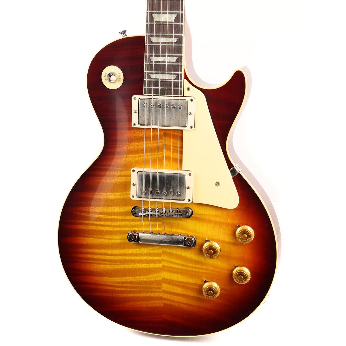 Gibson Custom Shop Monster Neck 1959 Les Paul Bourbon Burst Made 2 Measure — 7
