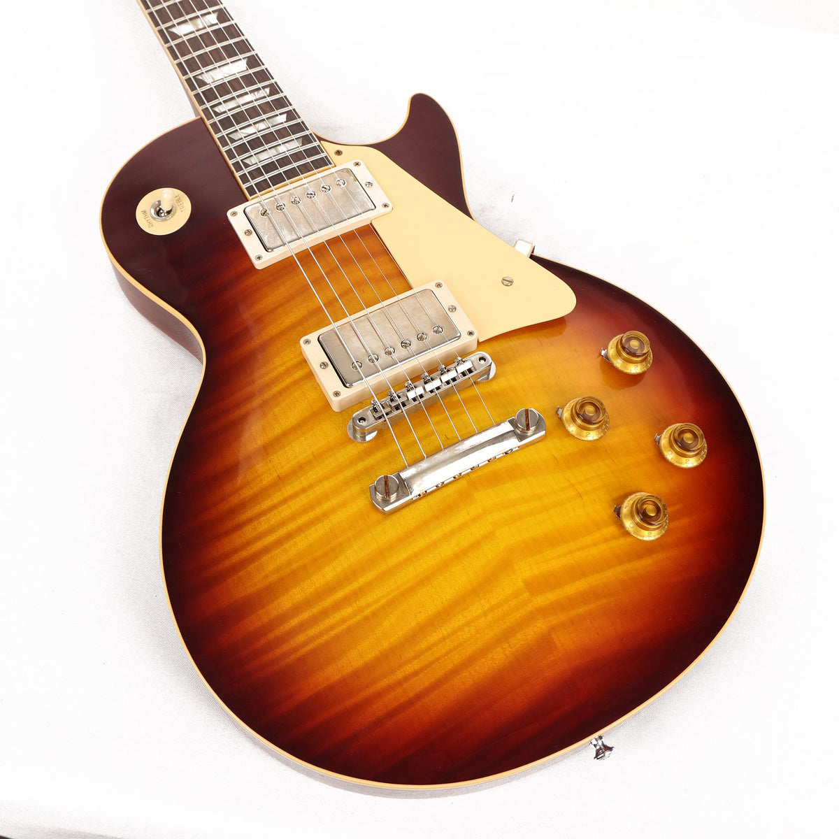 Gibson Custom Shop Monster Neck 1959 Les Paul Bourbon Burst Made 2 Measure — 8