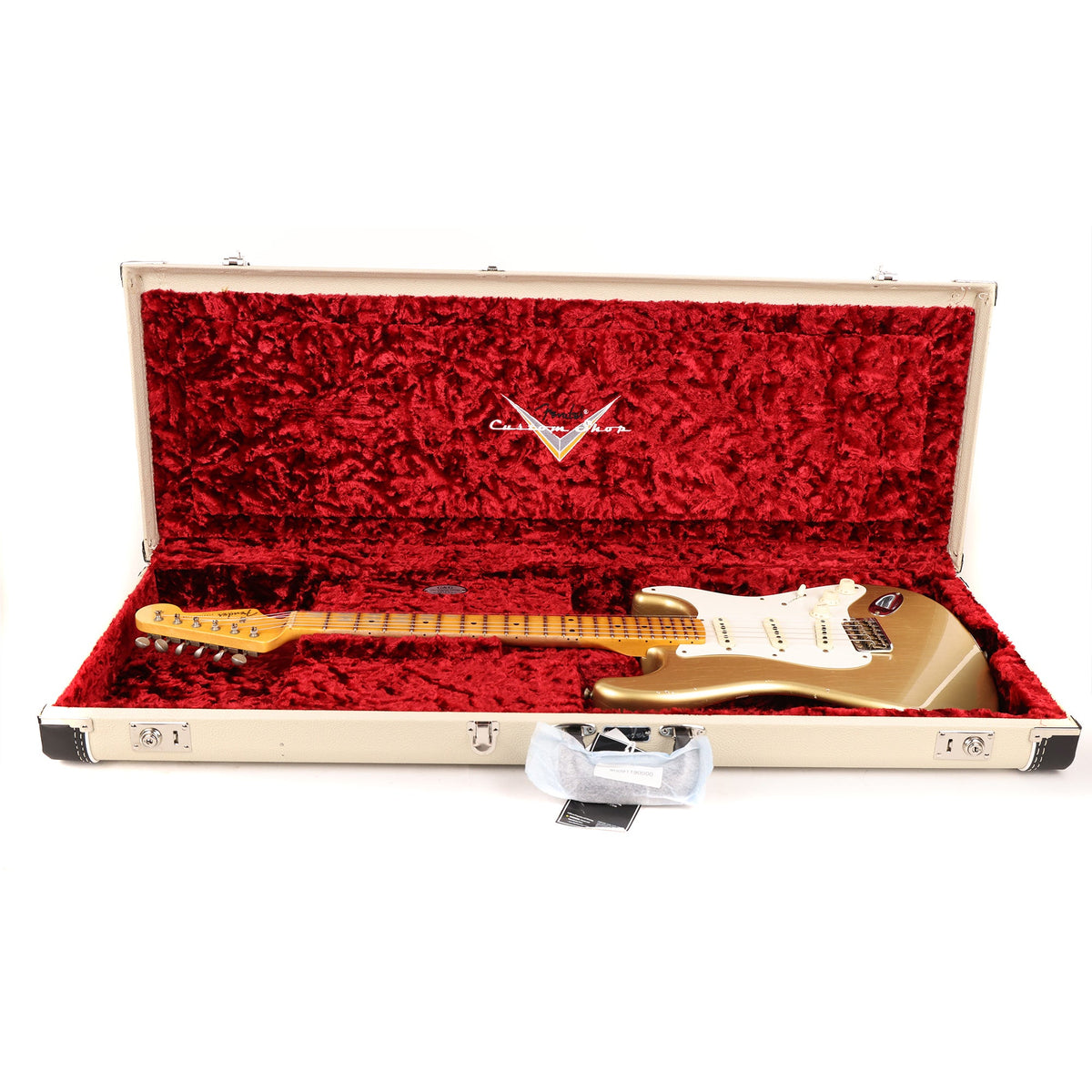 Fender Custom Shop Limited '57 Stratocaster Relic HLE Gold Summer — 12