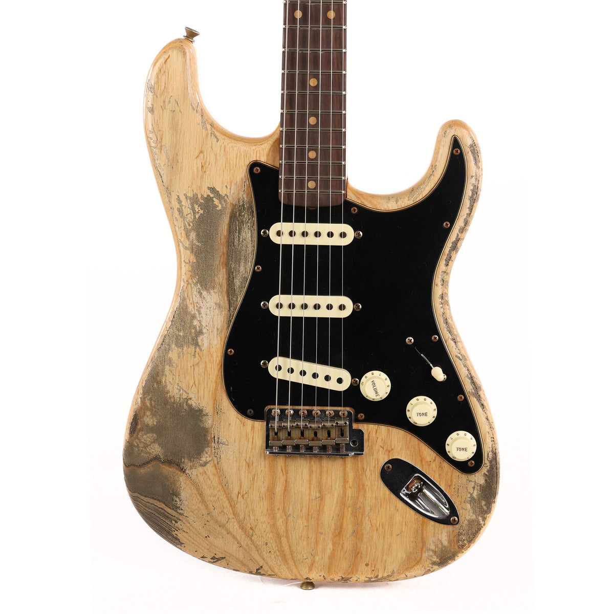 Fender Custom Shop Limited Poblano Stratocaster Super Heavy Relic Natural Summer NAMM 2021 Showpiece — 1