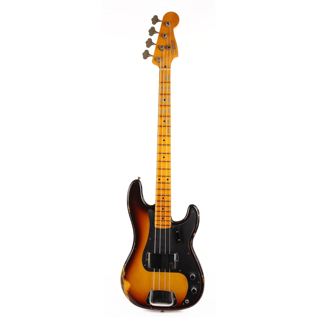 Fender Custom Shop Limited '58 Precision Bass Relic 3-Color Sunburst Summer NAMM 2021 Showpiece — 2