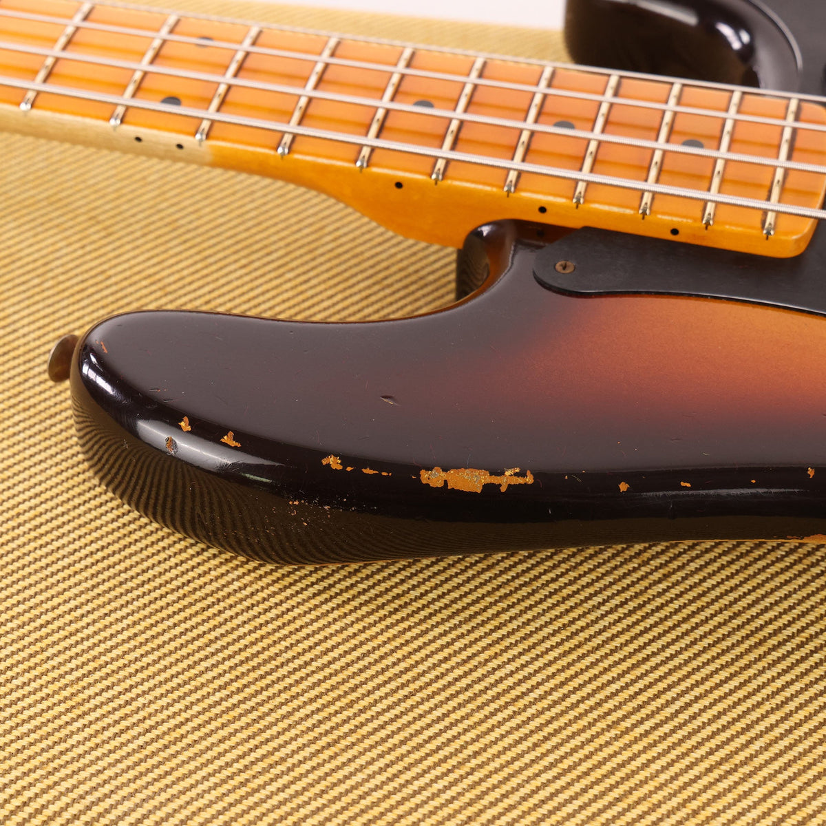 Fender Custom Shop Limited '58 Precision Bass Relic 3-Color Sunburst Summer NAMM 2021 Showpiece — 7