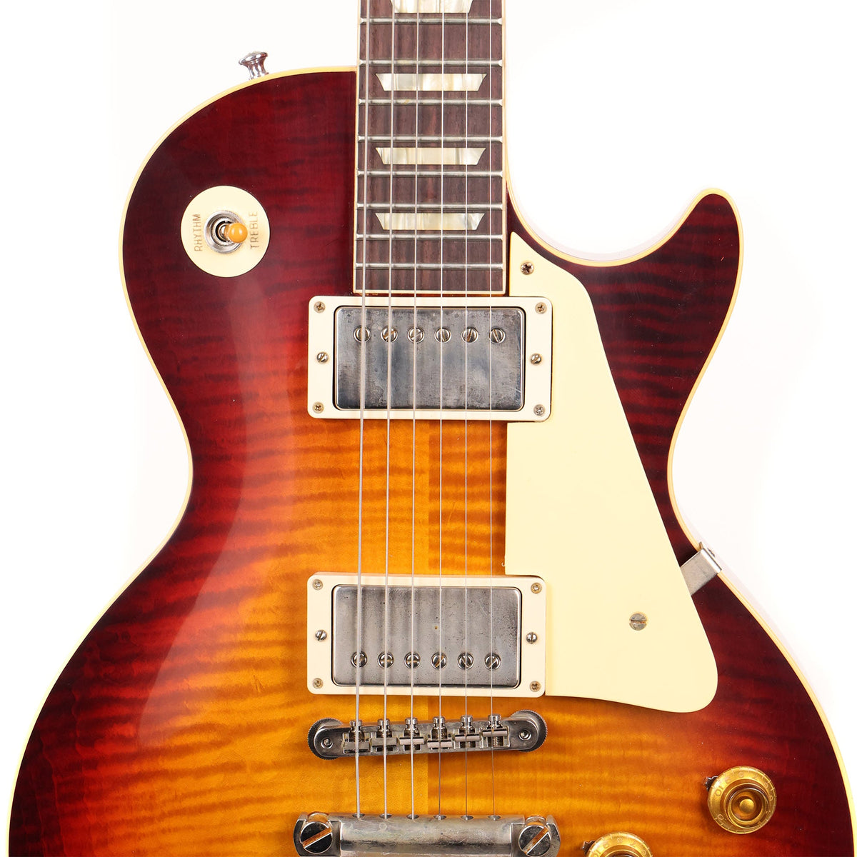 Gibson Custom Shop Monster Neck 1959 Les Paul Factory Burst Made 2 Measure — 6