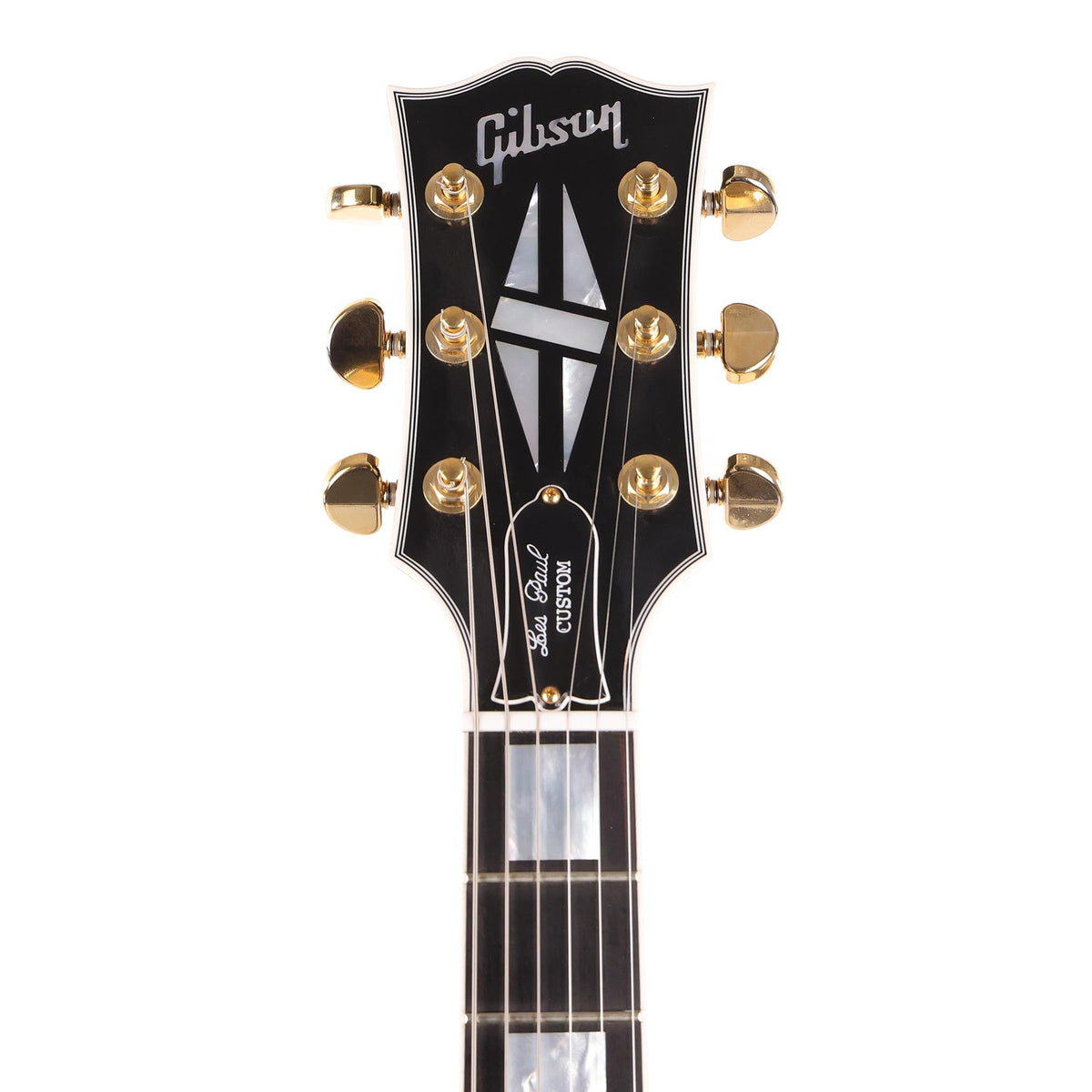 Gibson Custom Shop Les Paul Custom Natural Top Ebony Body Made 2 Measure — 4