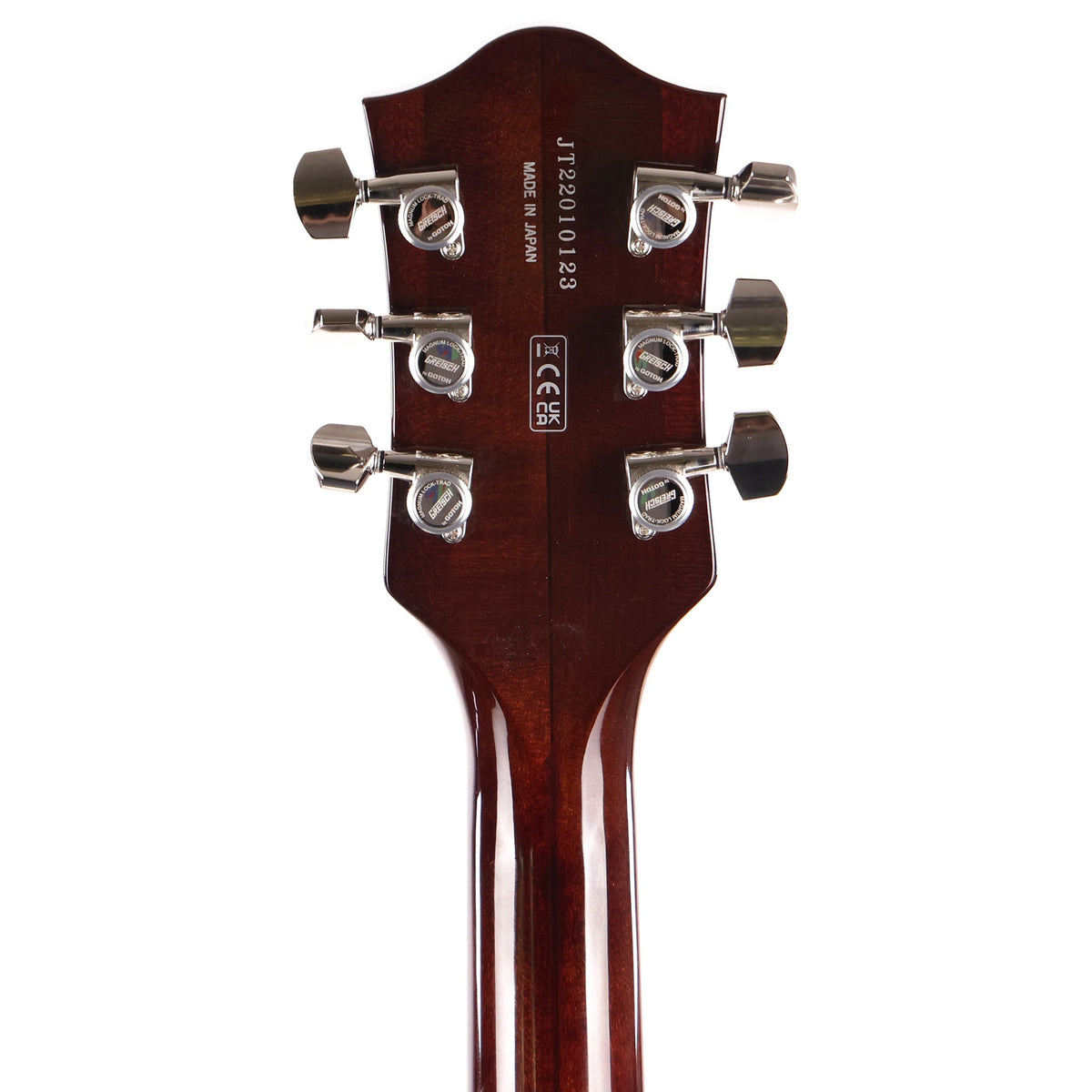 Gretsch G6118T PE Anniversary 2 Tone Vintage White Walnut Stain — 5