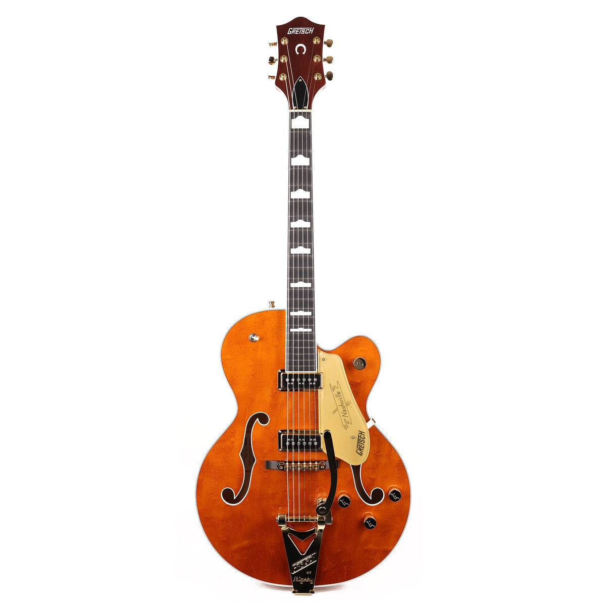 Gretsch G6120TGDS Players Edition Nashville Roundup Orange — 2