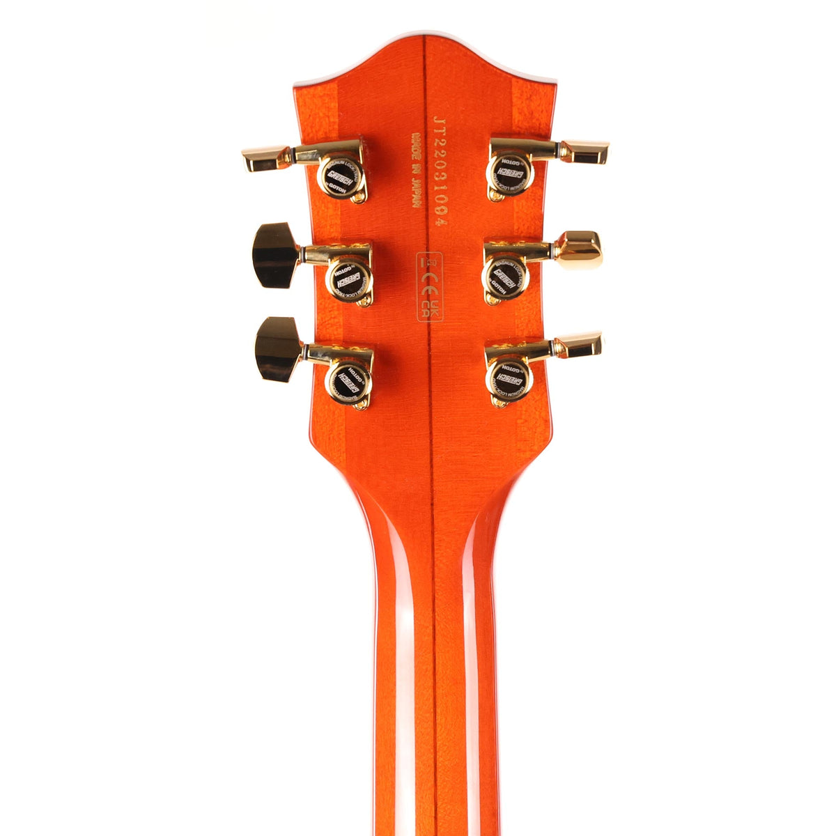Gretsch G6120TG Players Edition Nashville Orange Stain — 5