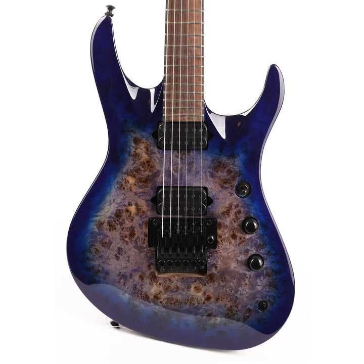 Jackson Pro Series Chris Broderick Signature Soloist 6P Transparent Blue Used