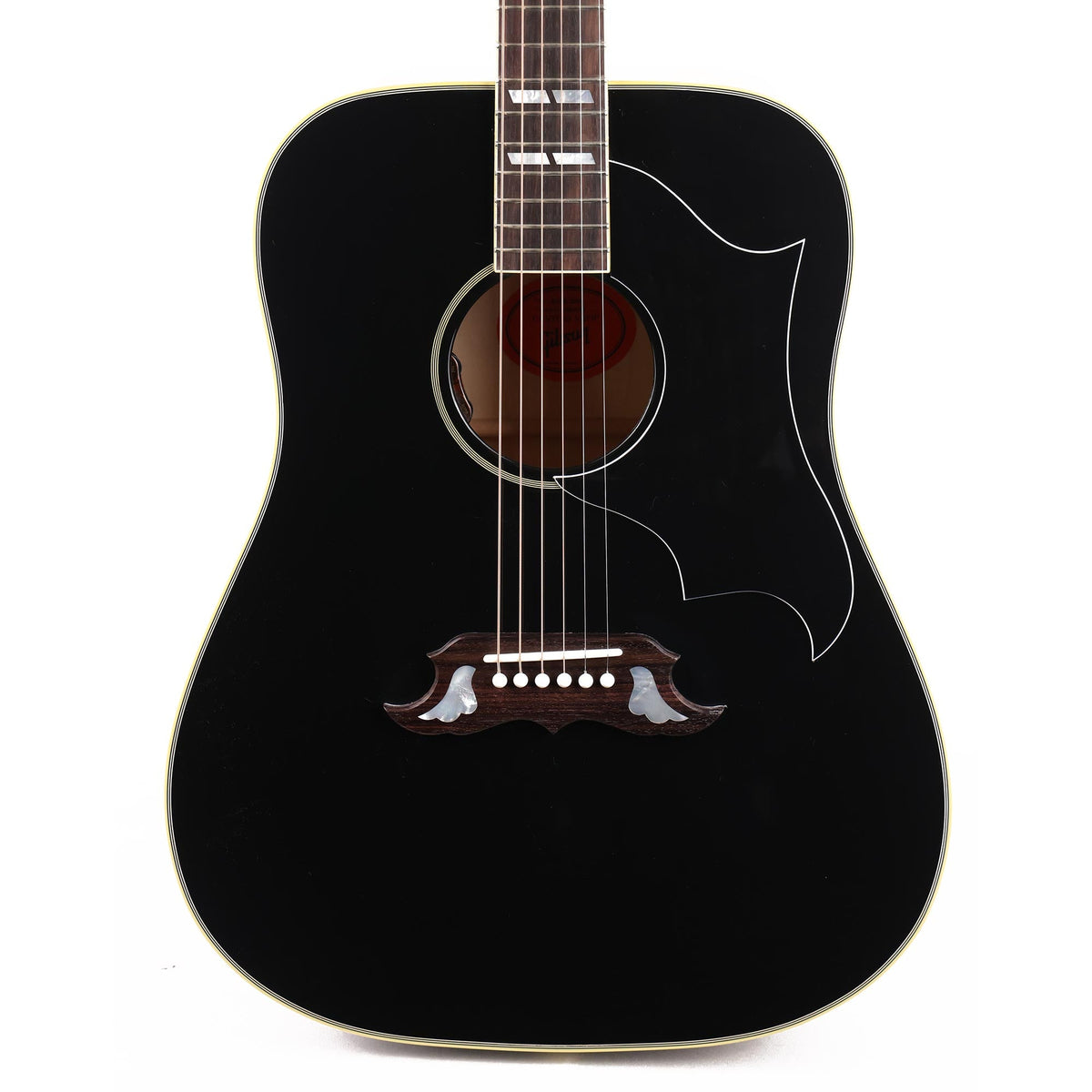 Gibson Elvis Dove Acoustic-Electric Guitar Ebony — 1