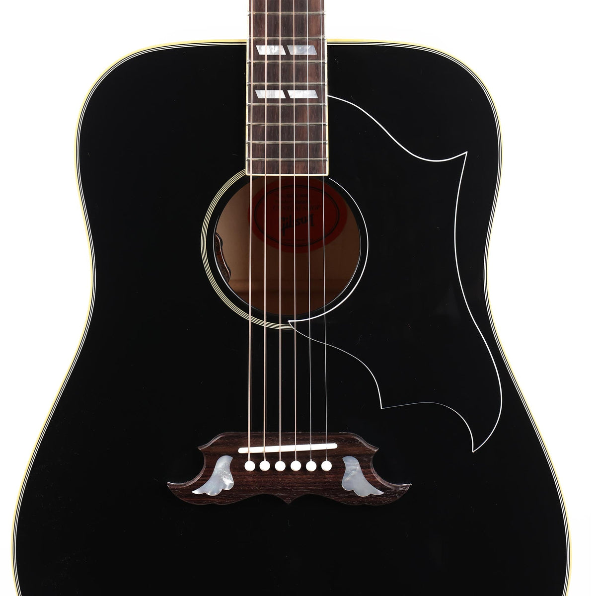 Gibson Elvis Dove Acoustic-Electric Guitar Ebony — 6