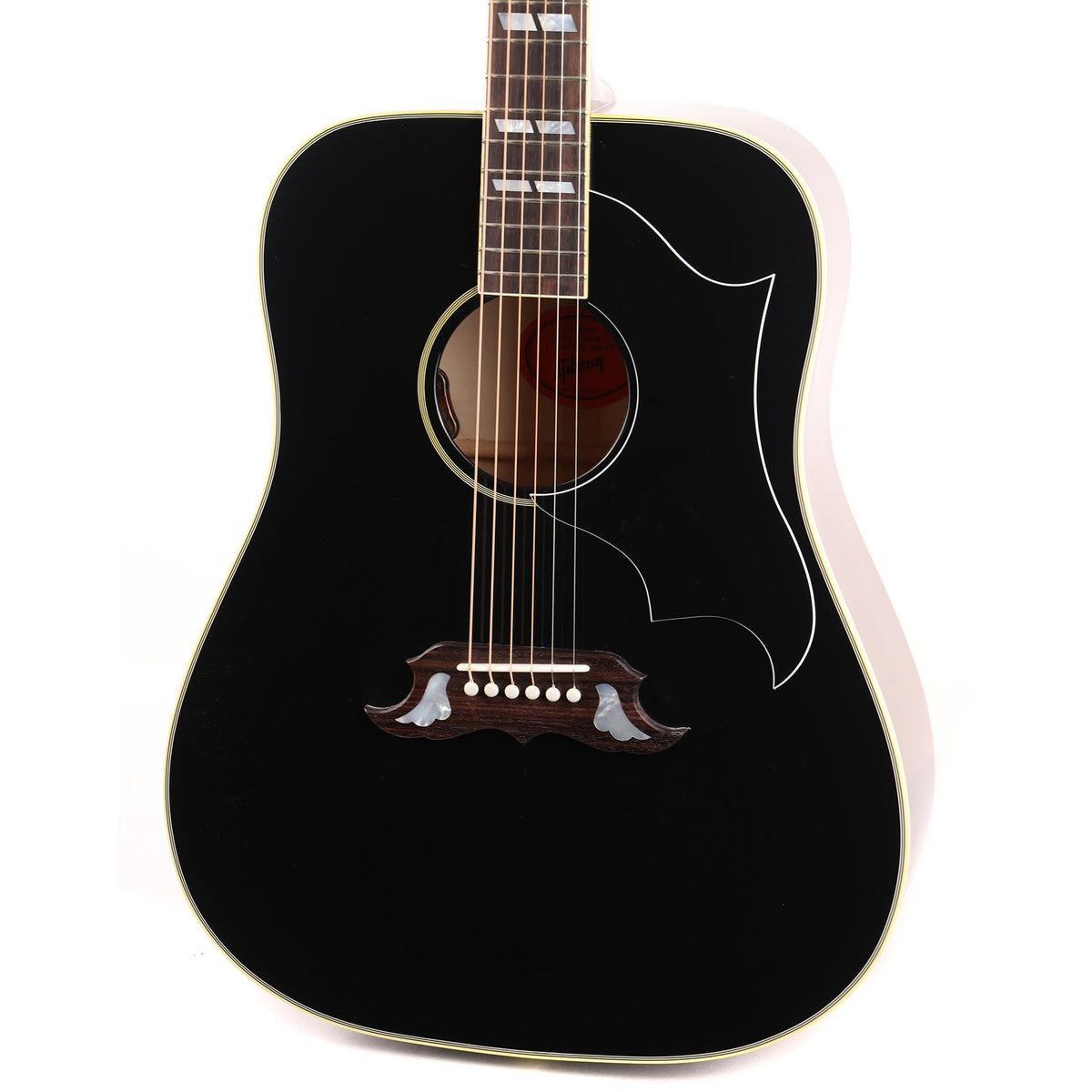 Gibson Elvis Dove Acoustic-Electric Guitar Ebony — 7