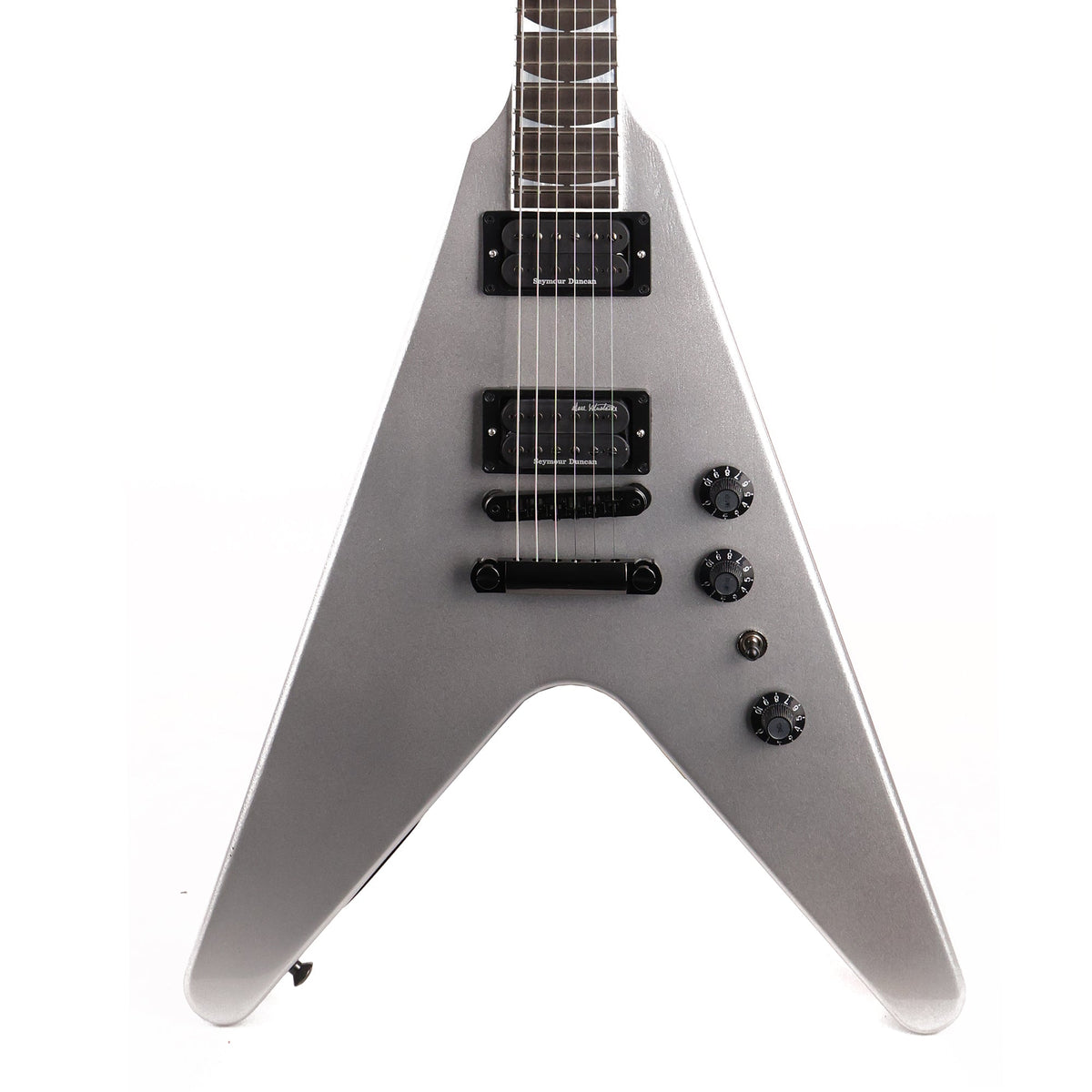 Gibson Dave Mustaine Flying V EXP Metallic Silver — 1