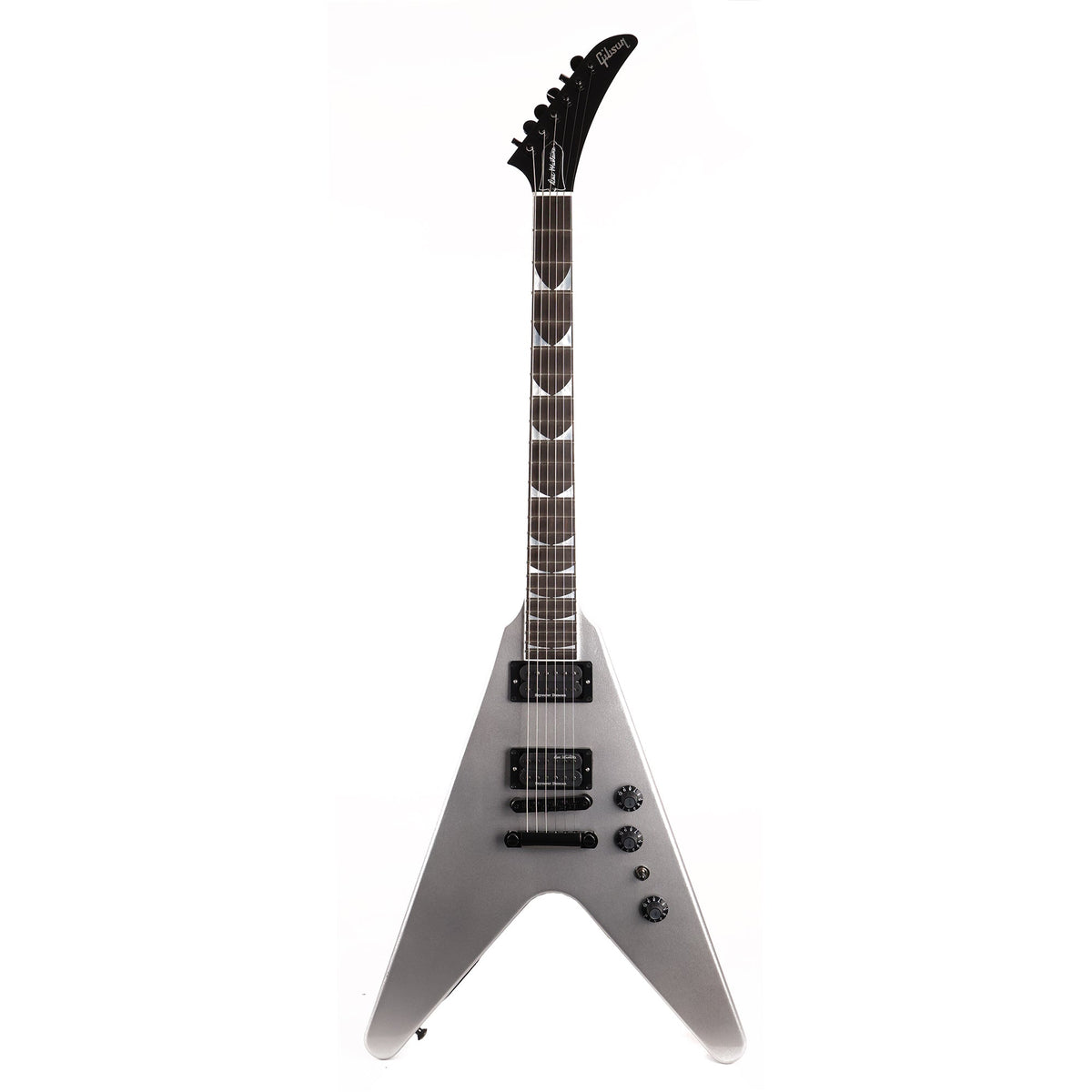 Gibson Dave Mustaine Flying V EXP Metallic Silver — 2