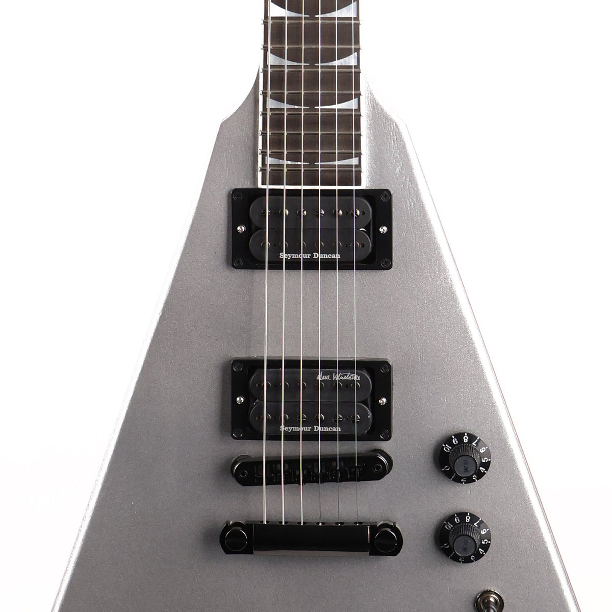 Gibson Dave Mustaine Flying V EXP Metallic Silver — 6