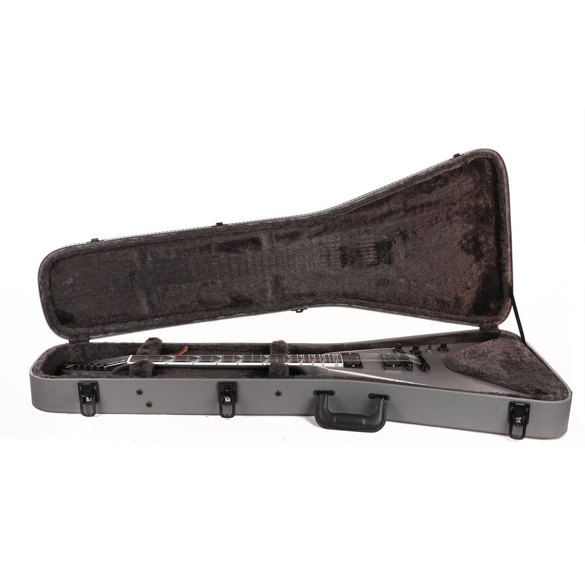 Gibson Dave Mustaine Flying V EXP Metallic Silver — 8