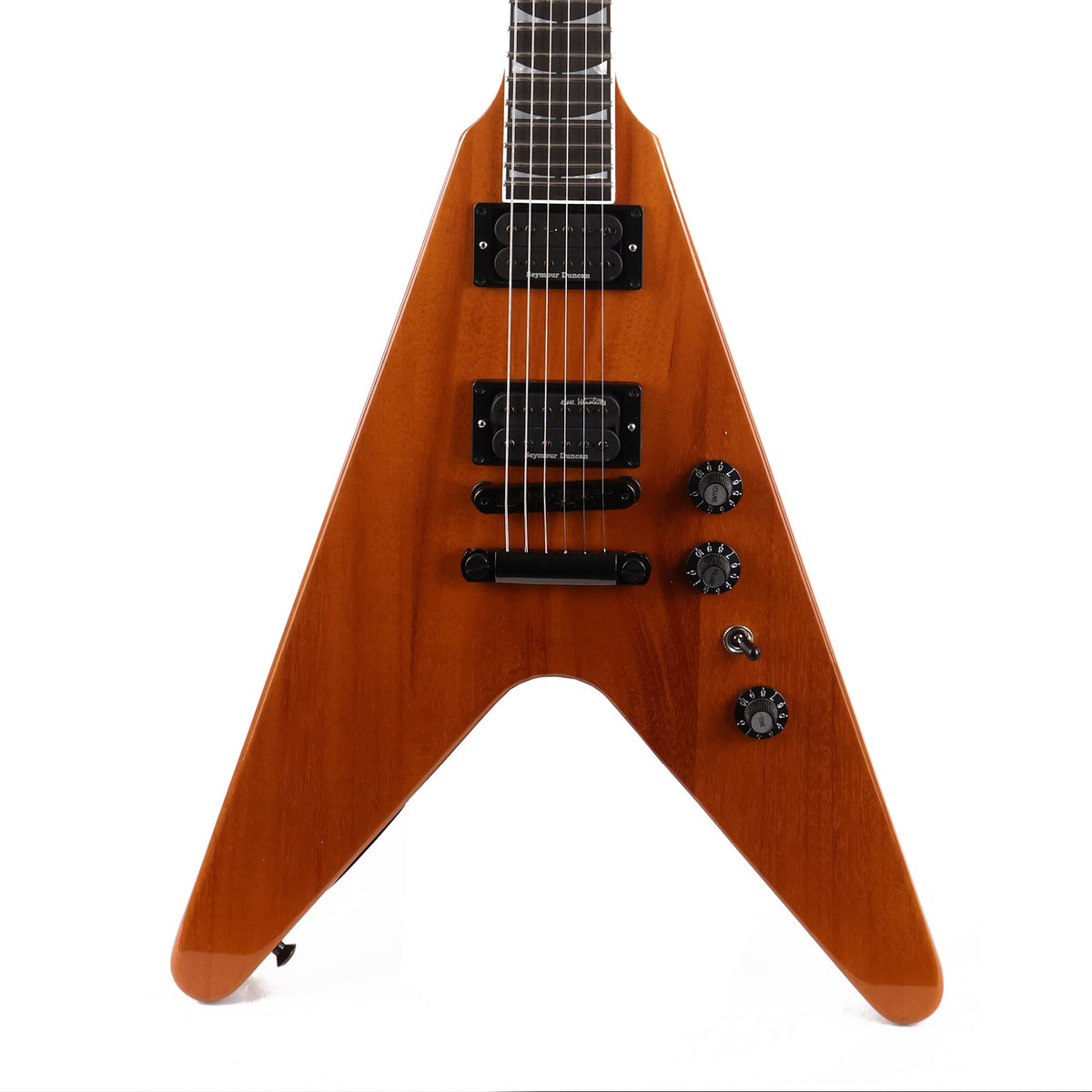 Gibson Dave Mustaine Flying V EXP Antique Natural — 1