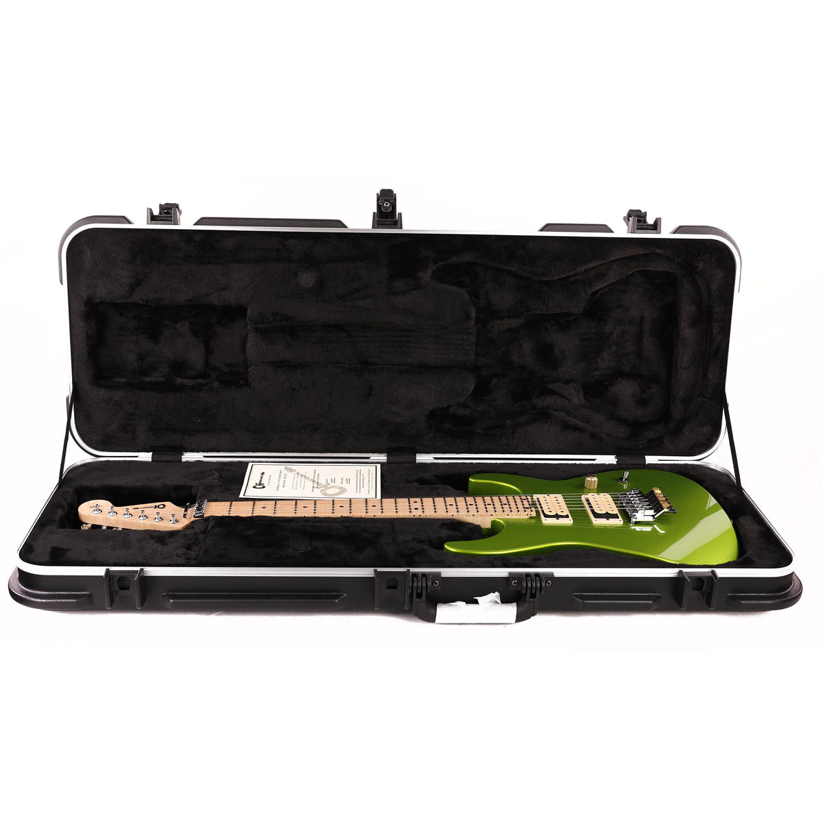 Charvel Custom Shop Dinky FR Lime Green Metallic — 9